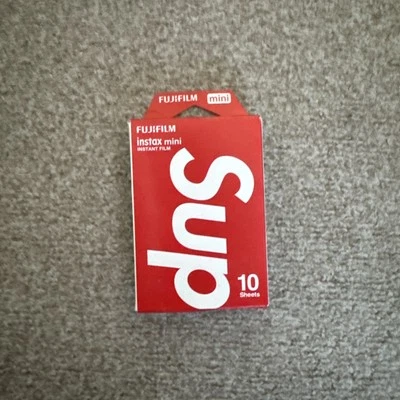 Supreme Fujifilm Instax Mini Instant Film - Pack Of 10 - New & Sealed - Image 1 of 4