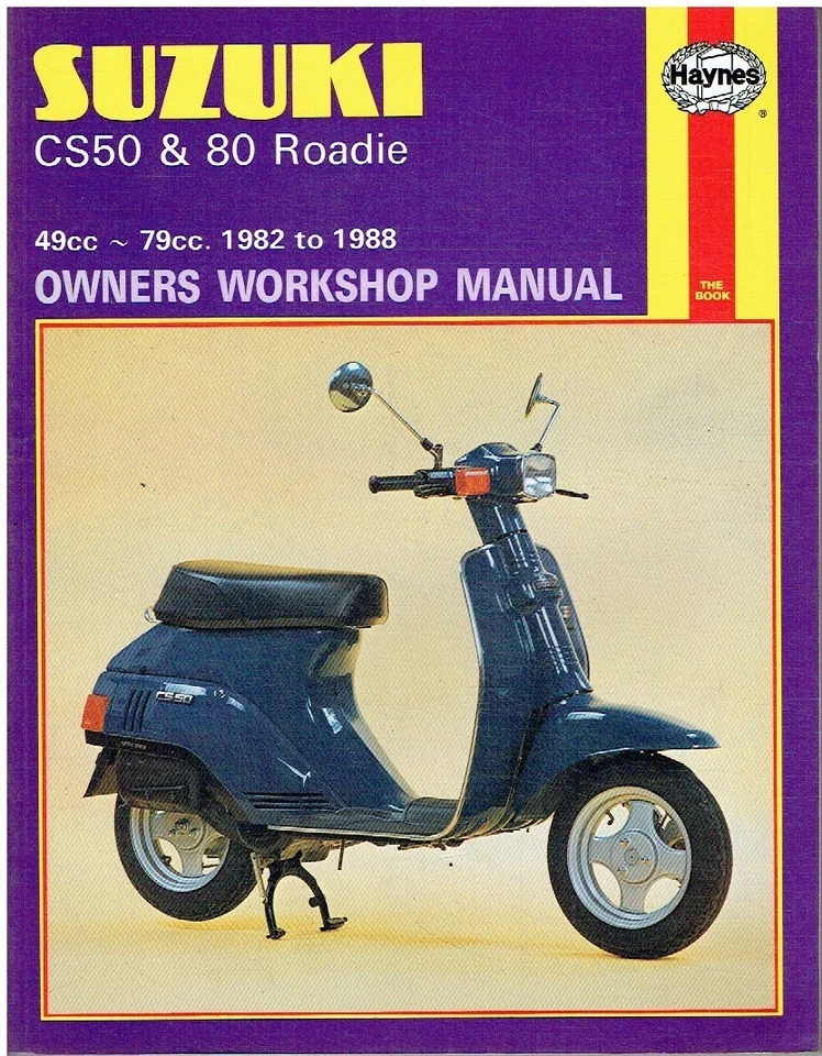 SUZUKI CS50 & CS80 ROADIE ( 1982 - 1988 ) OWNERS WORKSHOP MANUAL - Image 1 of 1
