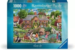 NEW! Ravensburger Village Life 1000pc Puzzle - Picture 1 of 3