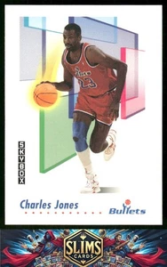 1991-92 SkyBox Washington Bullets Charles Jones #293 - Foto 1 di 2