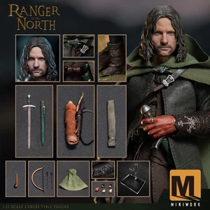 Miniwork The Lord of the Rings Aragorn Strider 6in Action Figure Doll MW-001 - Picture 1 of 12