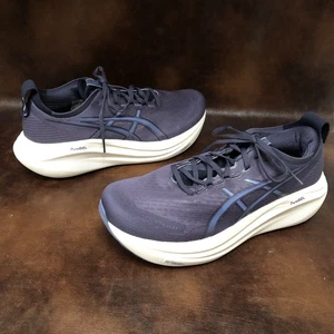 Asics Gel Nimbus 27 Laufschuhe Indigo Fog Blau Größe 12 /46,5 Herren - Bild 1 von 9