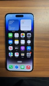Apple iPhone 14 Pro Max 128GB Carrier Odblokowany biały/srebrny *Przeczytaj opis* - Zdjęcie 1 z 5