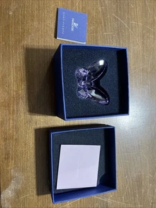 Swarovski Figurine Brilliant Butterfly Purple New - Picture 1 of 7