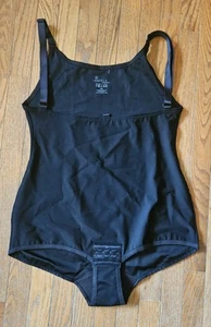 ISAVELA compression BODYSUIT SHAPER black 3X WEAR YOUR OWN BRA - Picture 1 of 4