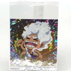 One Piece Luffy Gear 5 SW11-01 SGR Holo Wafer  Japanese [Sealed] - Picture 1 of 6