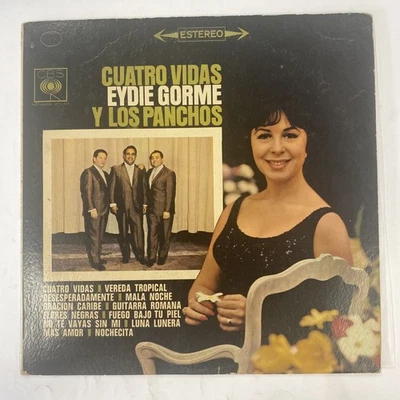 EYDIE GORME Y LOS PANCHOS - CUATRO VIDAS - 1965 MEXICAN LP, BOLERO - Image 1 of 4