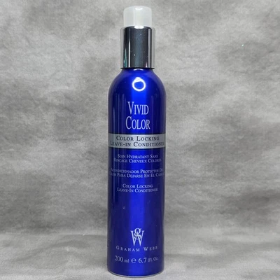 GRAHAM WEBB Vivid Color - Color Locking Leave-In Conditioner - 6.7 fl oz - HTF - Image 1 of 2
