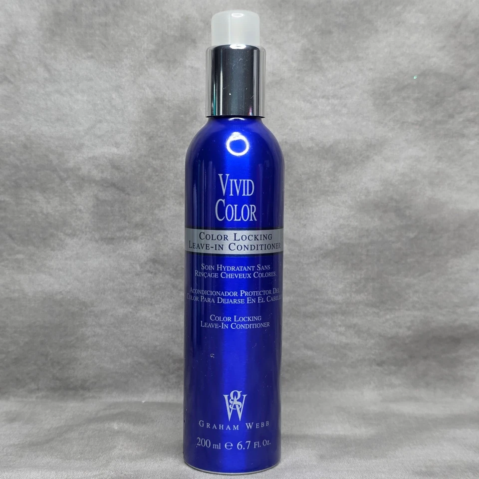 GRAHAM WEBB Vivid Color - Color Locking Leave-In Conditioner - 6.7 fl oz - HTF - Image 1 of 2
