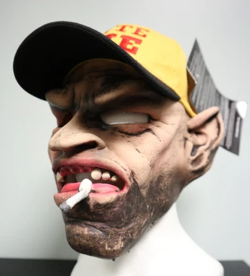 Trucker Man Bite Me Guy - Zagone Studios "Dude" Handmade Mask - Image 1 of 4