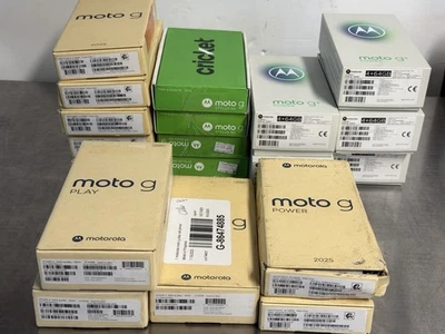 Lot of 19! Moto g stylus 5G --Cricket Wireless Moto G Play G8 Power - Image 1 of 4