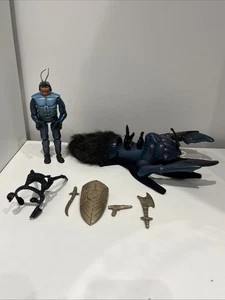 Vintage Coleco Sectaurs PINSOR & BATTLE BEETLE Warriors of Symbion Complete 1984 - Picture 1 of 24