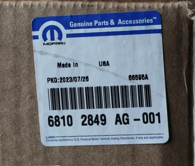 Genuine Mopar Headlamp Left 68102849AG 2014-2018 CHEROKEE OEM NEW XENON/HID - Image 1 of 4