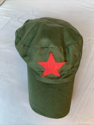 Gorra Cadete Ejército Militar Verde Cubano / Estrella Roja y Che Guevara Foto 1 de 4