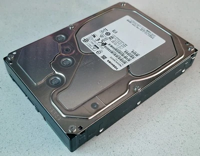 6TB Toshiba 3.5" SATA NAS Hard Drive Jan 2020 (MG06ACA600E) - Image 1 of 2