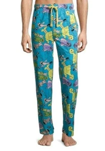 Pantalón de salón para dormir Sesame Street para hombre nuevo con etiquetas Elmo, Bert XL, 2XL - Imagen 1 de 4
