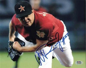 WANDY RODRIGUEZ signed 8x10 photo PSA/DNA Houston Astros Autographed - Picture 1 of 1