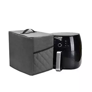 Air Fryer Dust Cover With 2 Accessory Pocketwaterproofeasy Cleaning fit For 2.8 - Picture 1 of 6