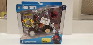 FORTNITE Quadcrasher Vehicle With BURNOUT 4" Action Figure Included JAZWARES NEW - Picture 1 of 12