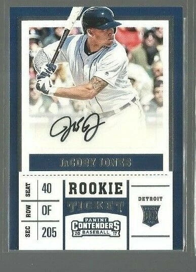 2017 Panini Contenders Rookie Ticket #18 Jacoby Jones (ref 65795) - Image 1 of 1