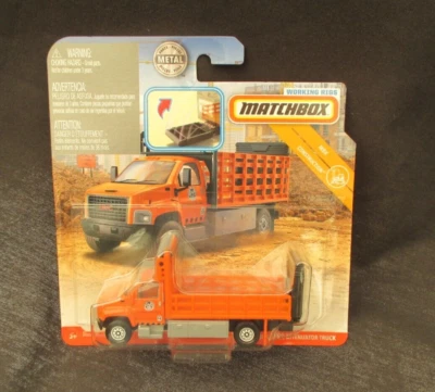 matchbox  working rigs gmc 3500 attenuator truck - Image 1 of 2