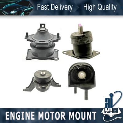 Kit de montaje de transmisión automática de motor de anclaje de 4 piezas para ACURA TL V6 2009-2014 3,5 L automático Foto 1 de 4