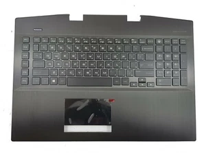 CONJUNTO REPOSAMANOS TECLADO ÁRABE PORTÁTIL HP Omen Plus 17-CB 17-CB0020NR L63808 - Imagen 1 de 2