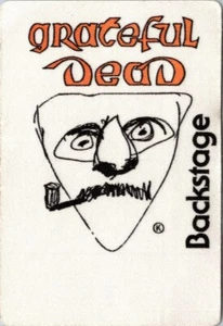 GRATEFUL DEAD Backstage Pass No Date Pipe Smoker - Picture 1 of 2