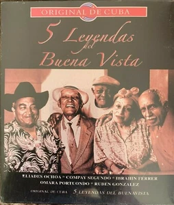 5 LEYENDAS DEL BUENA VISTA MEXICAN BOX SET 5 X CD'S STILL SEALED, CUBANO - Picture 1 of 2