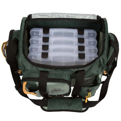 Bolsa y cajas de aparejos de pesca extra grandes, poliéster Foto 1 de 4