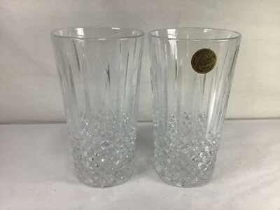 AA23 Cristal D'Arques Durand Constance Vasos Planos - Juego de 2 Vasos Foto 1 de 4