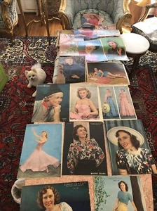 Lot of vintage 1930's , 40's & 50's  Sunday New York news magazines/ Outer Wraps - Picture 1 of 12