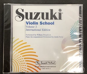 Suzuki Violin School Volume 3 CD Performed By William Preucil Jr. - Picture 1 of 2