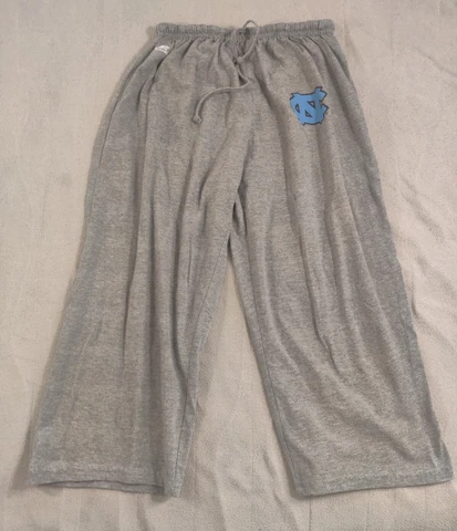North Carolina Tarheels Womens Pants Gray Medium Lounge Sleep Russell Athletic Cover