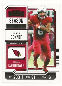 Panini Contenders 2023 - Boleto de temporada #2 James Conner - Imagen 1 de 1