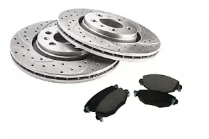 Brake discs pads for Mercedes SLK R171 2004-11 1432GT front 300x28 - Picture 1 of 7