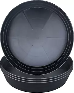 Plant Saucer 10 12 14 16 18 20 25 Inch Extra-Deep Plant Trays for Flower Pot - Picture 1 of 12