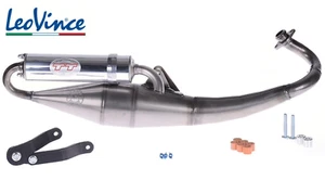 LEOVINCE Marmitta Scarico TT per Gilera Piaggio Zip 50 2009-2015 - Picture 1 of 3