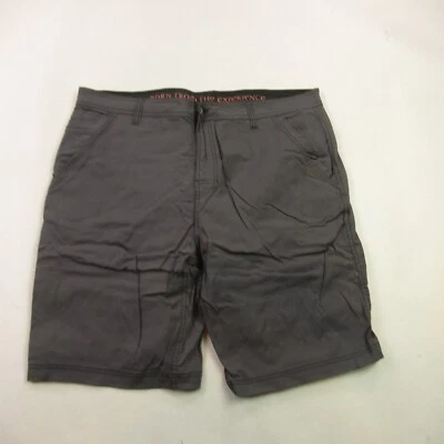 Pantalones Cortos Prana Para Hombres 40 Bolsillos Chinos Informales Al Aire Libre Ligeros Senderismo Gris Foto 1 de 4