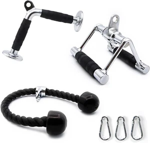 RitFit Attacchi per Macchina per Cavi per Palestra, Accessori Pulldown LAT con Multi-Op - Foto 1 di 8