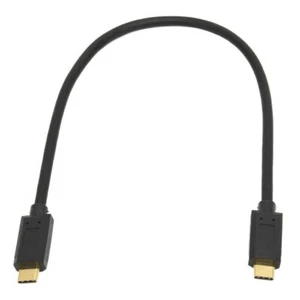 USB C Male to Male PD Fast Charging Cable 3A 10Gbps 0.3m - Picture 1 of 6