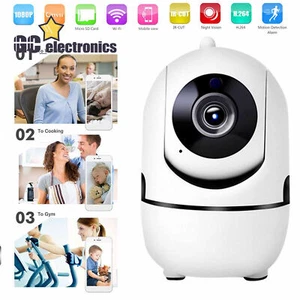 1080P HD Wireless WIFI IP CCTV Camera Smart Security IR Night Vision Indoor A3GS - Picture 1 of 13