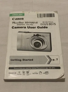 Canon PowerShot SD1100 IS Camera User Guide 1XUS 8015 Manual 36 - Picture 1 of 4