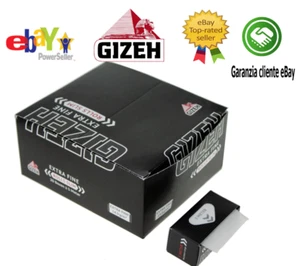 Carine GIZEH Black Extra Fine Rolls Slim Rolls 5 metrów Rullo 10 Rotolini - Zdjęcie 1 z 3