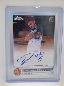 2023 topps chrome ote De'vontes Cobbs Auto - Picture 1 of 2