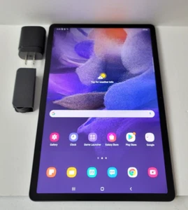 Samsung Galaxy Tab S7 FE 128 GB, Wi-Fi, 12,4 pulgadas negro místico con S-Pen ¡BUENO! - Imagen 1 de 6