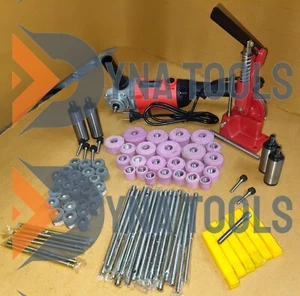 SIOUX STYLE HEAVY VALVE SEAT GRINDING COMPLETE KIT Small Big Engines DIY SET - Picture 1 of 12
