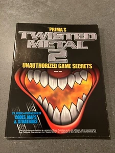 RARE Twisted Metal 2 Prima's Unauthorized Game Secrets by Anthony James 1997 - Picture 1 of 7