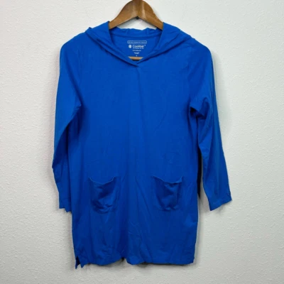 Coolibar Niños Azul Sólido UPF 50+ UV Protección Solar Pullover Sudadera con Capucha Talla L Foto 1 de 4