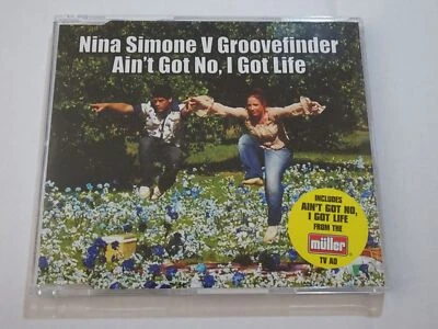 Nina Simone (Vs Groovefinder):   Ain't Got No, I Got Life  Rare CD Single Foto 1 de 3